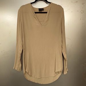 Men’s ASOS brand shirt. Size M. Tan color